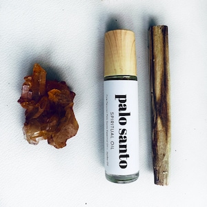PALO SANTO Roll On/ Spiritual Oil/ Peruvian / Essential Oil