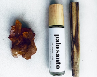 PALO SANTO Roll On/ Aceite Espiritual/ Peruano / Aceite Esencial