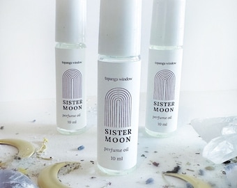 SISTER MOON /  Perfume Roll On / Lavender Amber Sage