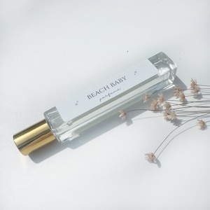 BEACH BABY PERFUME Natural Perfume Oil Roll On Beach Scent Sea Salt
