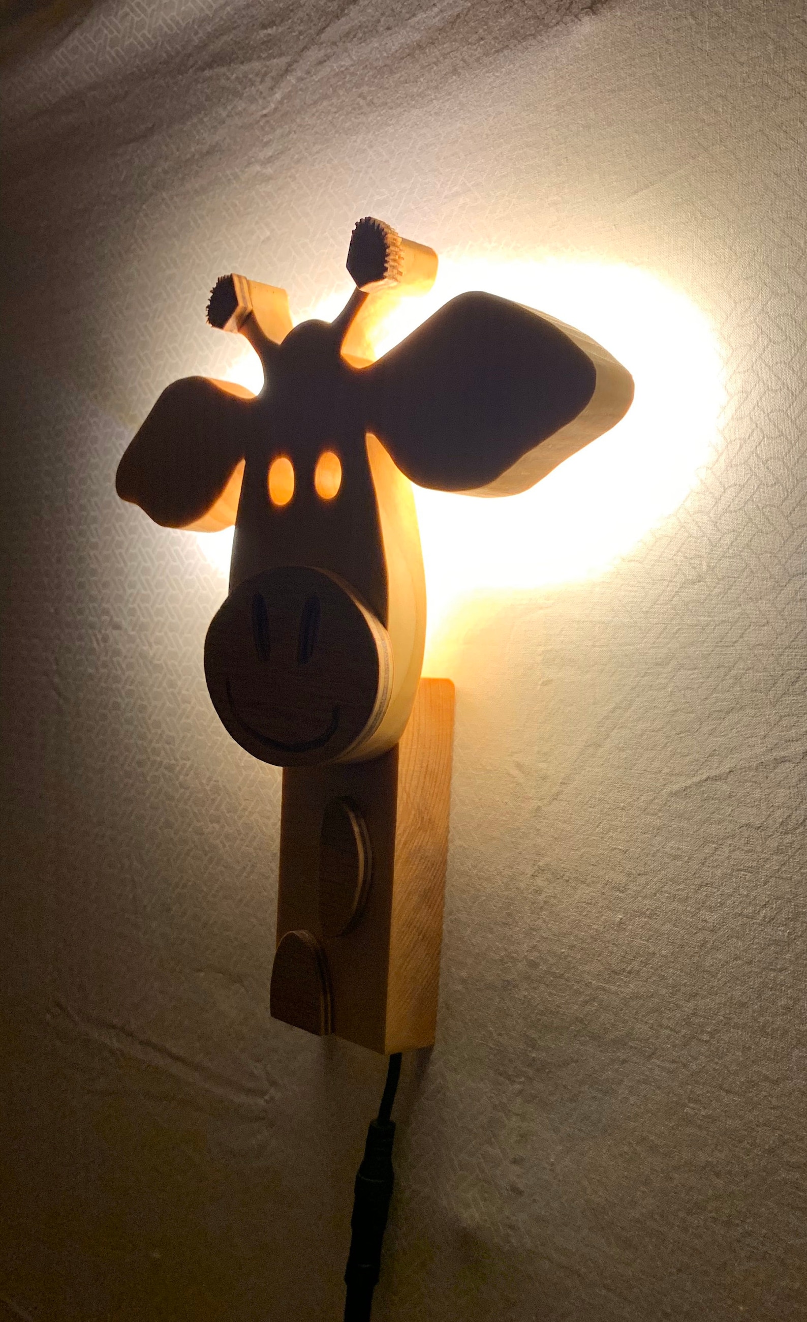 Giraffe Night Light/ Nursery Decor/ Giraffe Nursery/ Baby Etsy