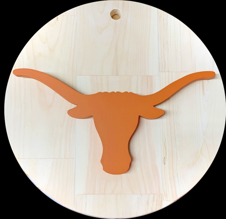 Texas Longhorns College Football/ University of Texas/ UT Football/ UT wall art/ College Student Gift/ Wall Decor/ Fathers Day image 2