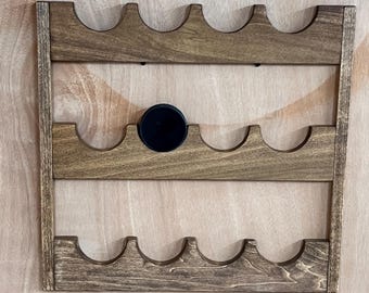 Vitrina para discos de hockey/Exhibidor de discos de hockey/Estante para exhibición de hockey/Soporte para exhibición de hockey/Exhibidor personalizado/Regalo de Navidad