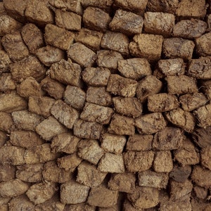 SET OF 12 PCS / Thousands of years old peat / Handmade, 100% natural & ecological material / For floristics, ikebana, design and art