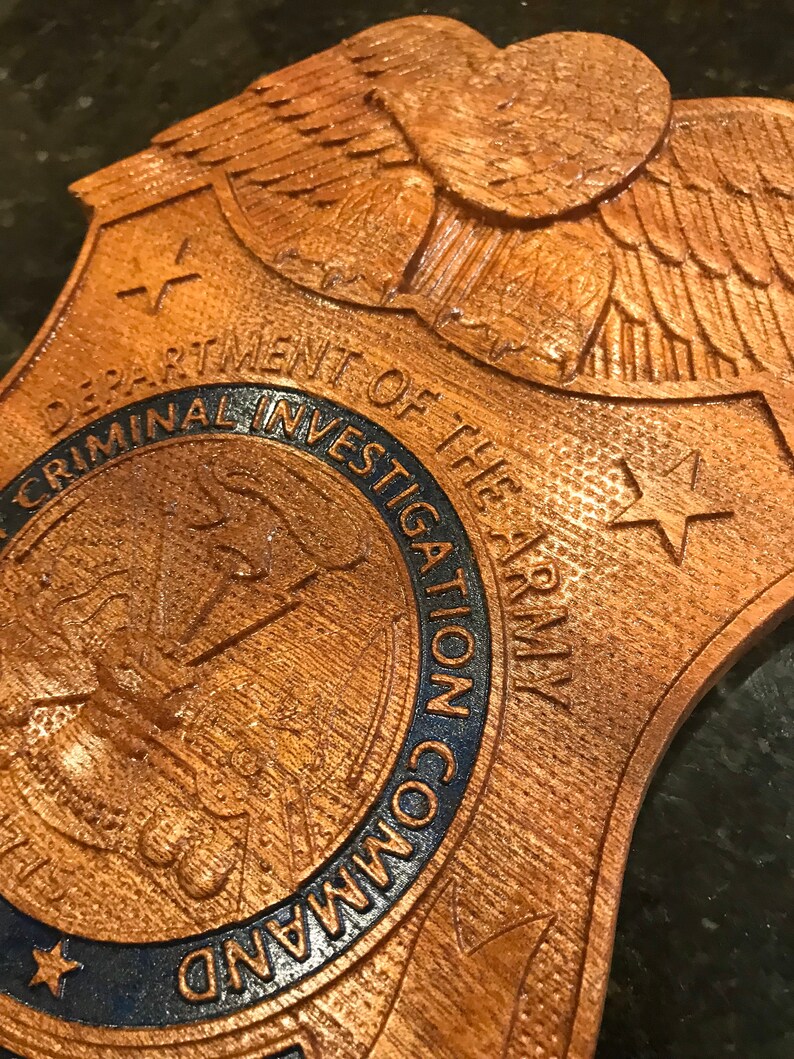 Army USACIDC CID Special Agent Badge | Etsy