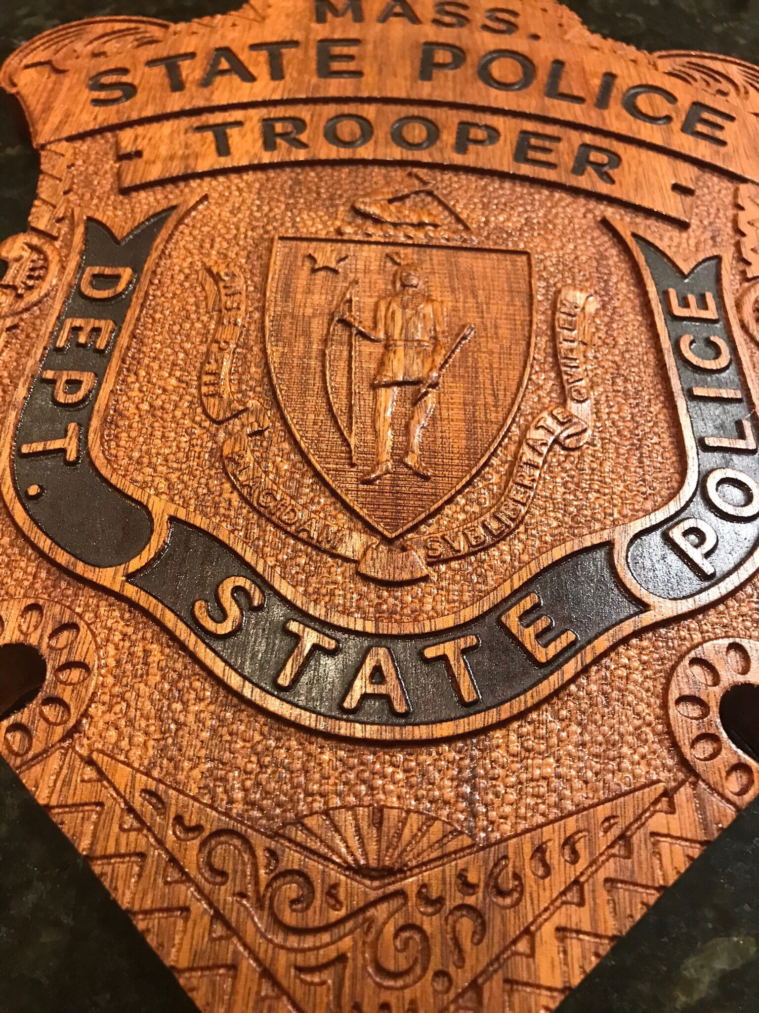 Massachusetts State Police Trooper’s Badge | Etsy