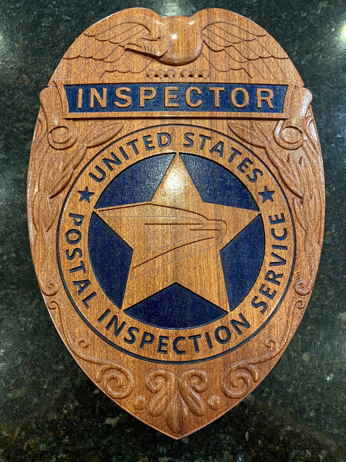 U.S. Postal Service Inspector Badge Etsy