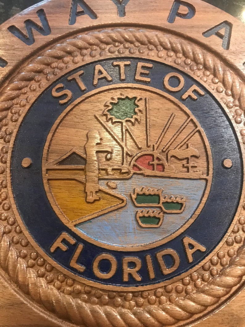Florida Highway Patrol Badge | Etsy