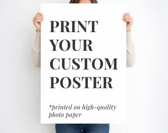Professional Poster Prints for Walls, Art Galleries, Artist Alleys | Custom Lab-Quality Prints of Your Photos