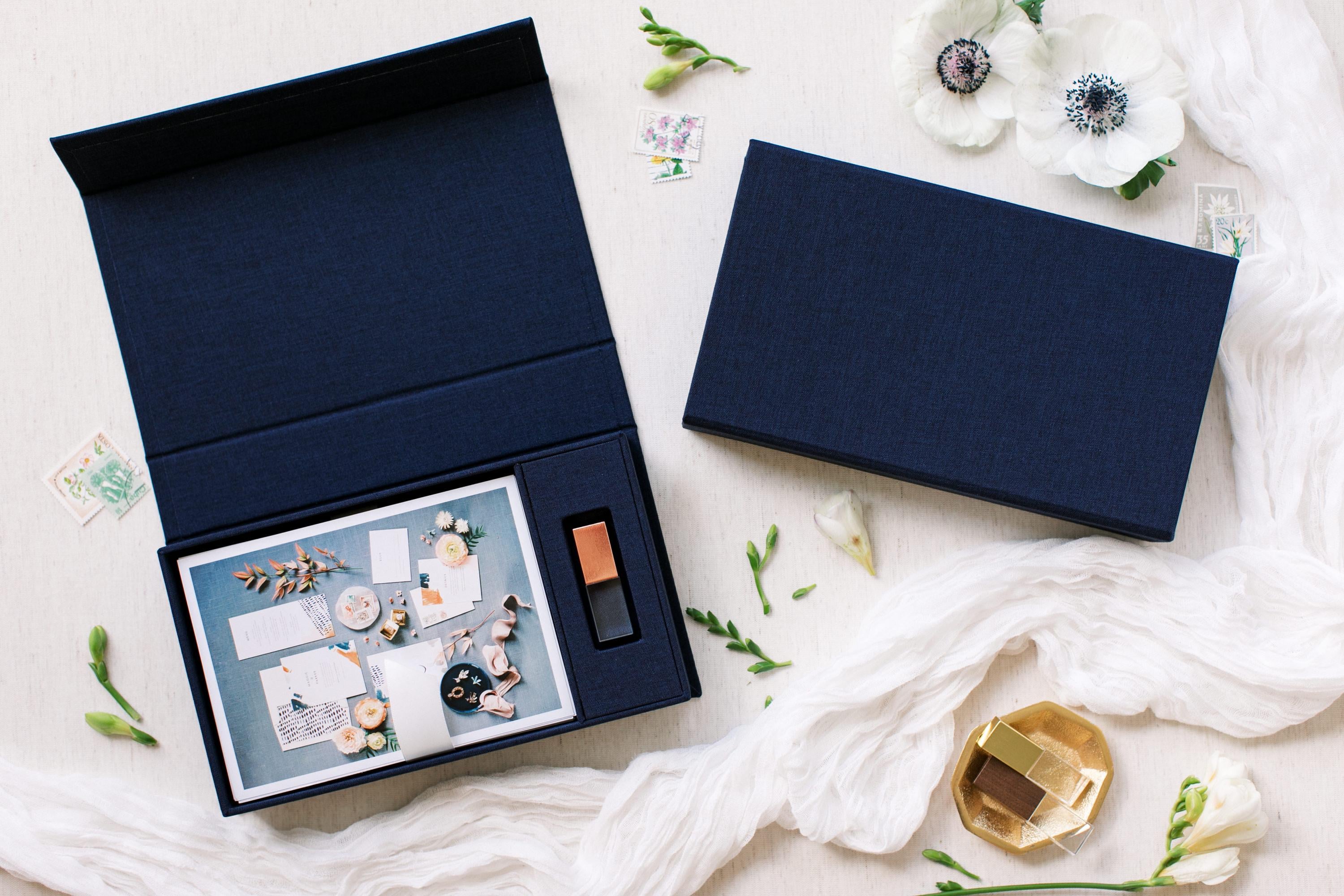 Blue Memory Box - Etsy