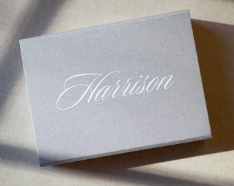 Luxury Magnetic Gift Box | Handmade Rigid Keepsake Box | Personalized Gift Box with Name | Premium Storage Box