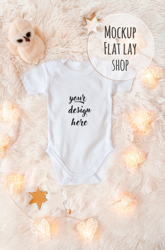 flat lay baby photography