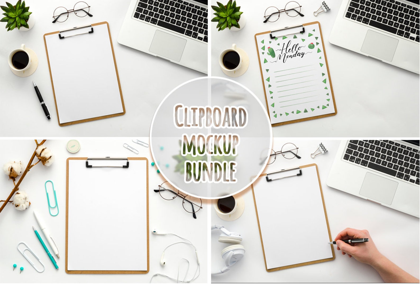 Clipboard Mockup Premade Scene PSD Flat Lay Photo Mockup 4 Etsy