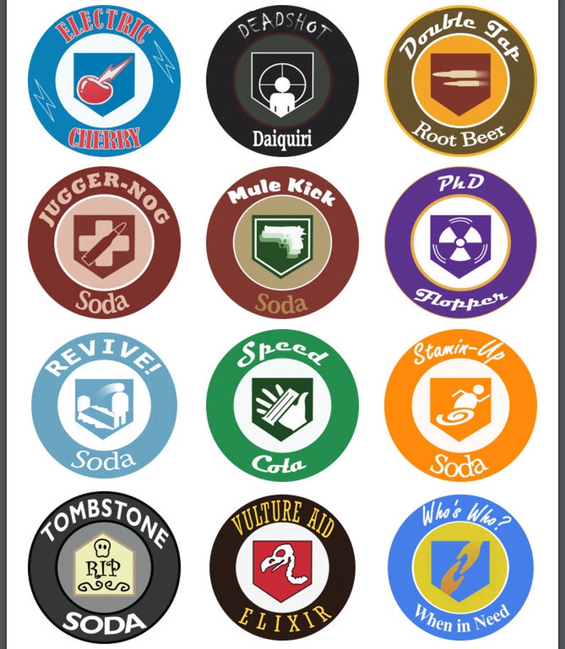 Perk A Cola Labels Printable