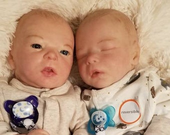 reborn preemie twins