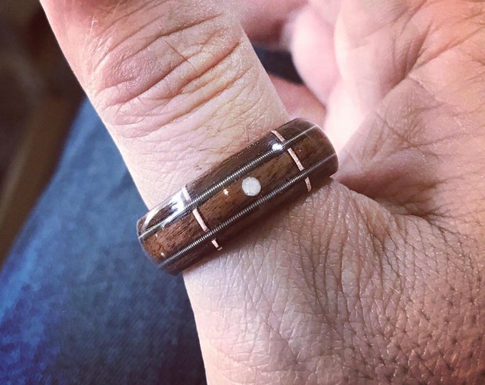 Guitar Fretboard Wood Ring