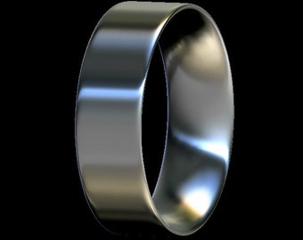 Ring Core, Comfort Fit, Sterling Silver, For Ring Making