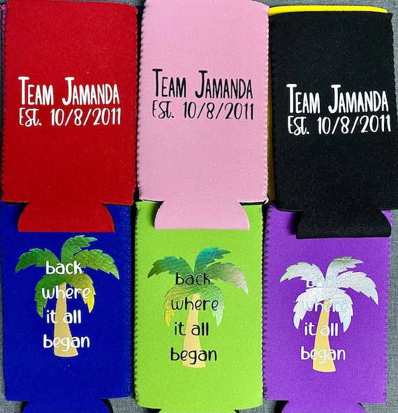 Personalized Koozies Etsy