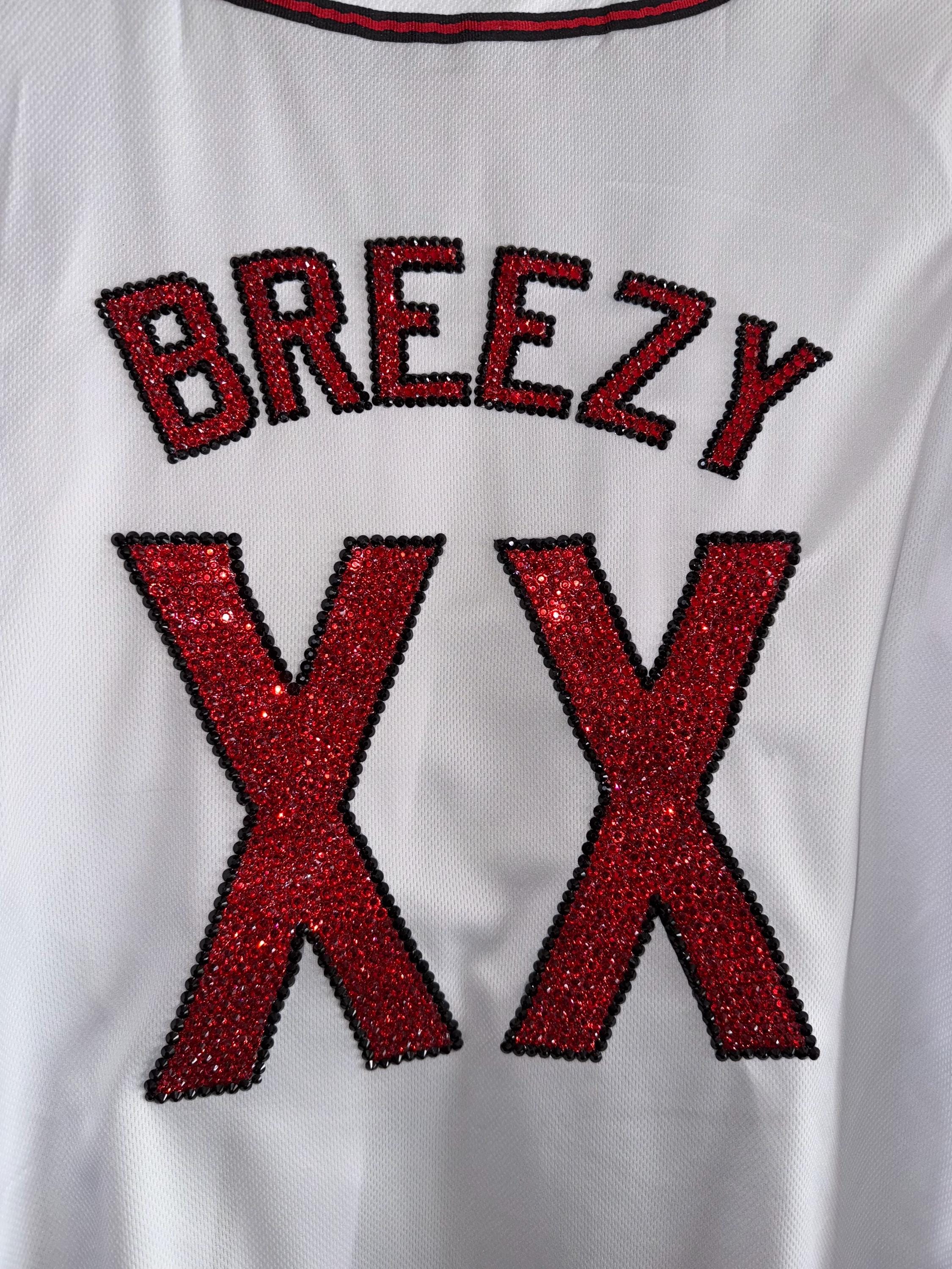 Blinged Custom Rhinestone Jersey - Etsy