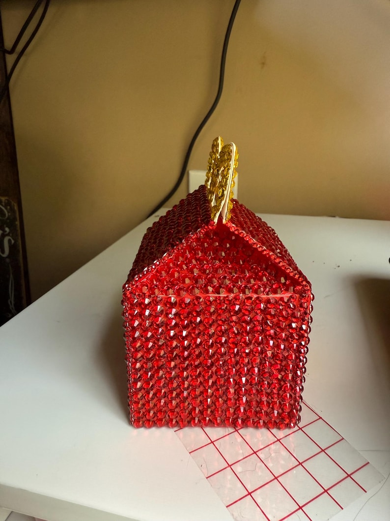 Bedazzled Miniature Happy Meal Box - Etsy