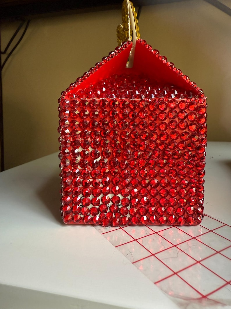 Bedazzled Miniature Happy Meal Box - Etsy