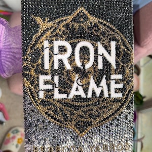 rhinestone bedazzled book cover