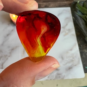 Fire Resin Guitar Picks