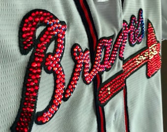 Blinged Custom Rhinestone Jersey