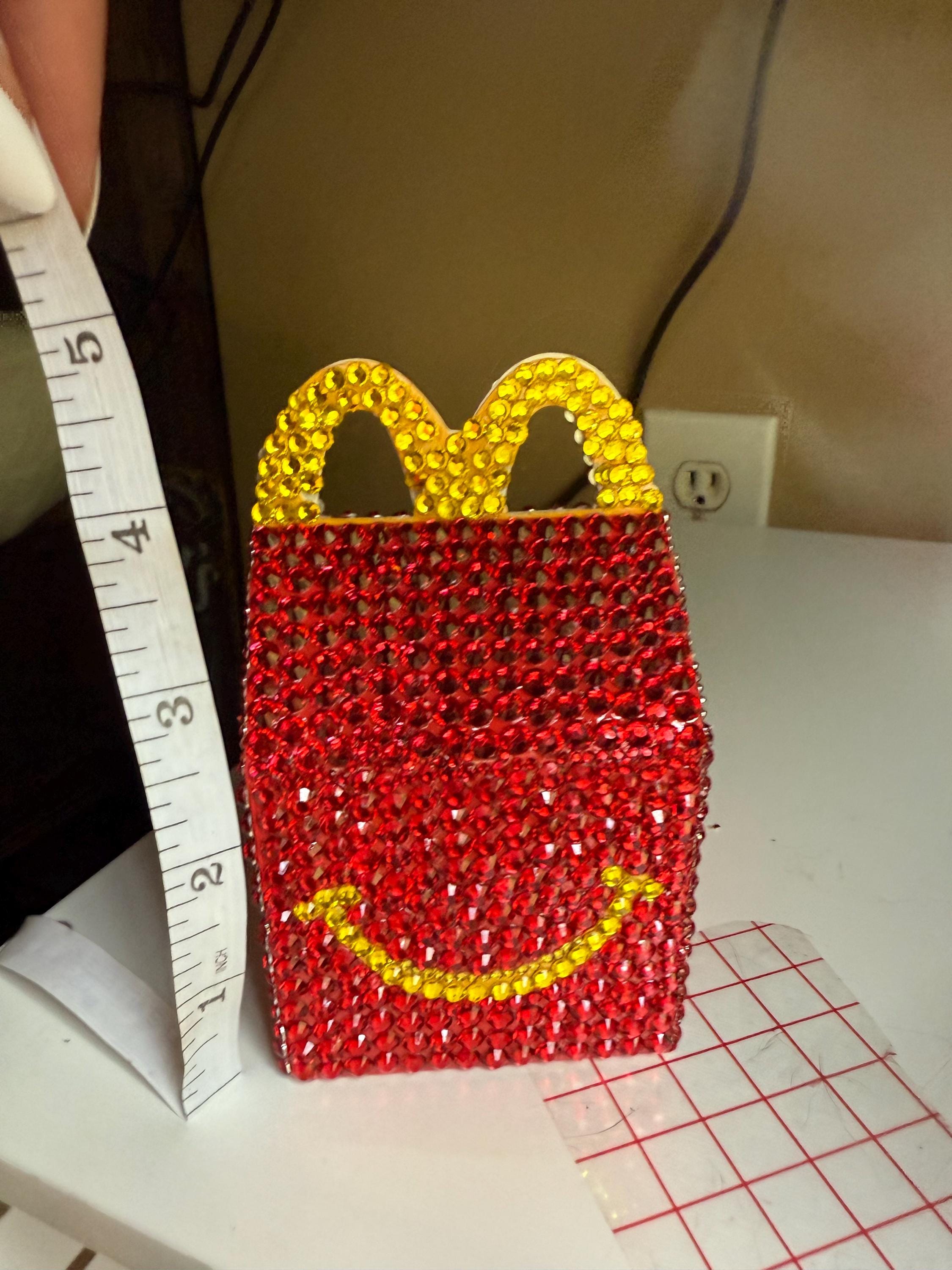 Bedazzled Miniature Happy Meal Box - Etsy