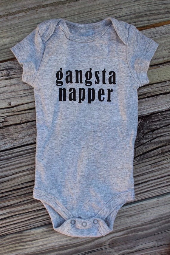 gangsta napper onesie