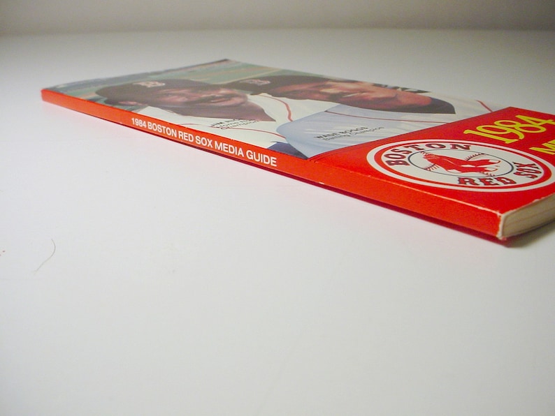 Good Condition 1984 Boston Red Sox Media Guide 116 Pages Unused