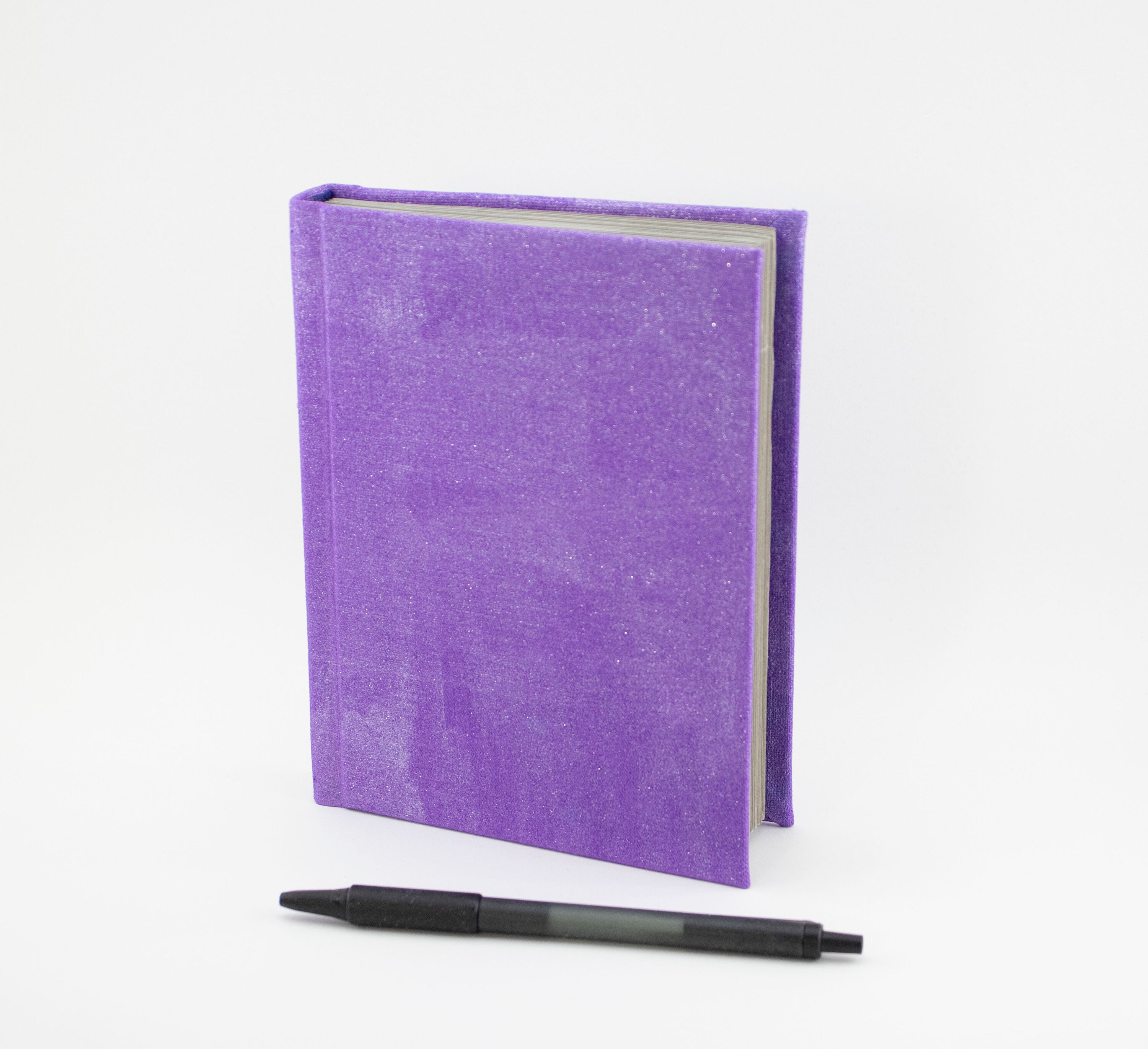 Purple Sketchbook Toned Gray Paper Sketchbook Journal Notebook Etsy