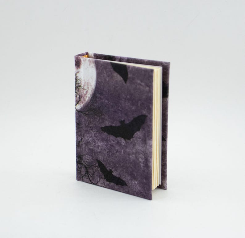 Bat Notebook Bat Mini Sketchbook Bats Notebook Stationery Handmade - Etsy