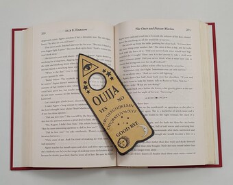 Planchette Ouija Bookmark Booklover Gift Halloween Bookmark