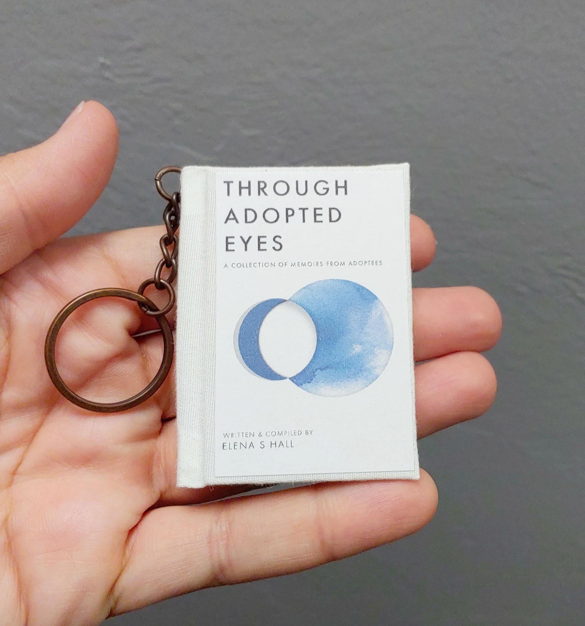 Personalized Mini Book Key Chain Custom Miniature Book - Etsy Canada
