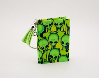 Alien Miniature Book Keychain Bag Charm
