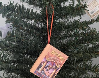 Harry Potter Sorcerer's Stone Mini Book Ornament