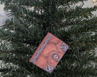 Hocus Pocus Winifred's Spell Book Christmas Ornament