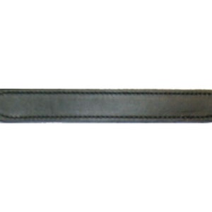 8-3/4&quot; BLACK Premium Leather Trunk Handle chest steamer vintage antique old