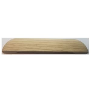 7&quot; LARGE 5.5&quot; centers Plain OAK Pull Handle knob desk drawer antique vintage old drawer wood rustic retro