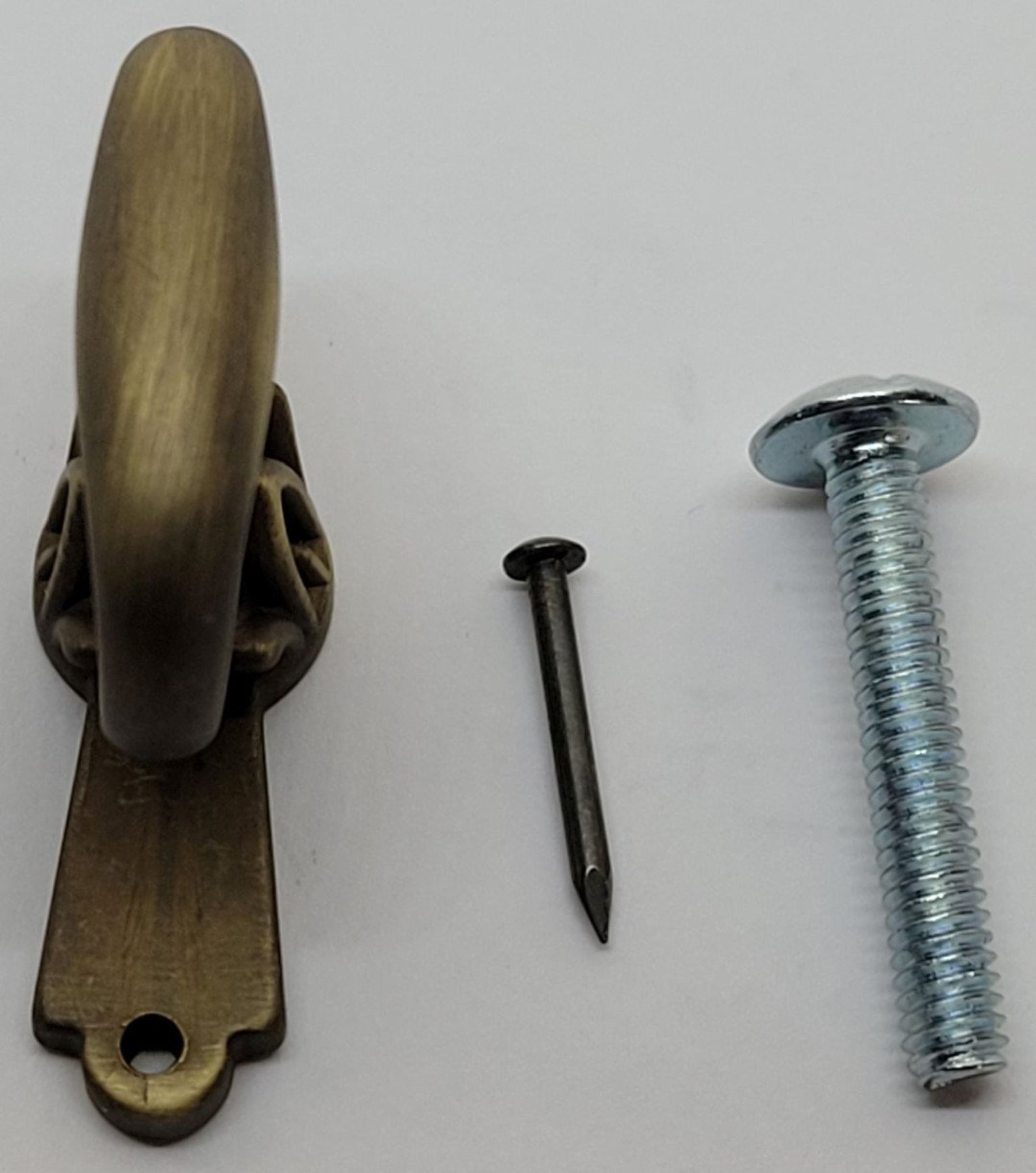 MOCK KEY PULL Colonial Revival Style Cast Brass Fake Blank Etsy