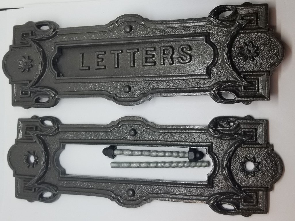 MAILBOX LETTER SLOT swinging door wall mounted cast iron neo Etsy