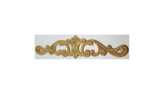 Hand Carved Wood Ornament Decorative Ornament Oak