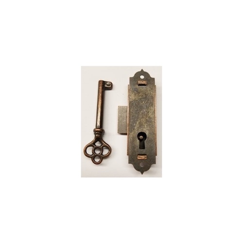 Flush Mount Door Lock With Key Clock China Curio Etsy