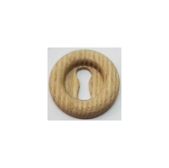 Keyhole Cover Round Wood Walnut Victorian Beehive Keyhole Cover 1-5//16/" Diameter