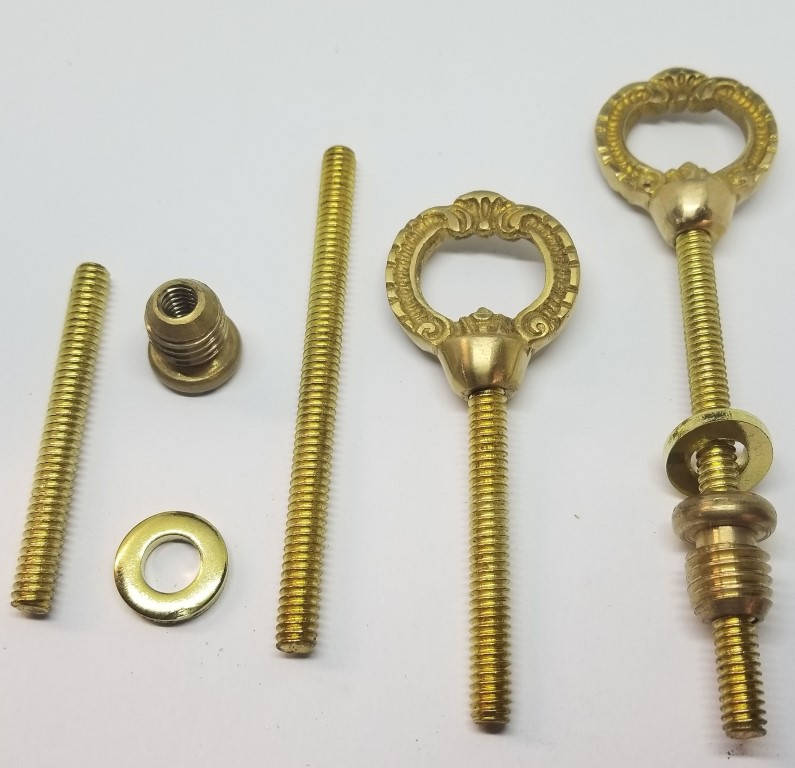 Shell Cheval Mirror Mount Set Cast Brass Vintage Art Fancy Etsy