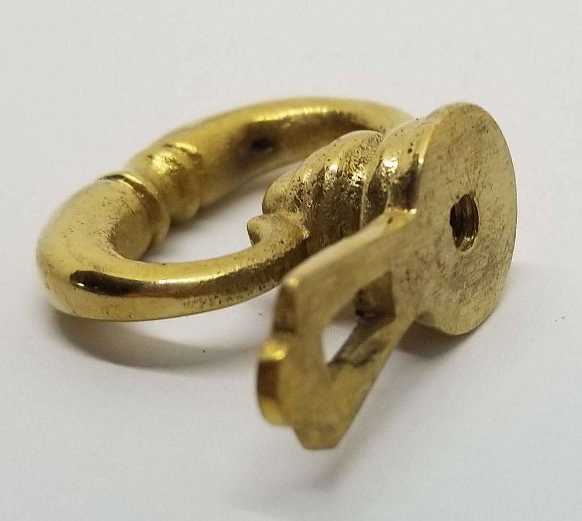 MOCK KEY PULL Colonial Revival Style Cast Brass fake blank Etsy