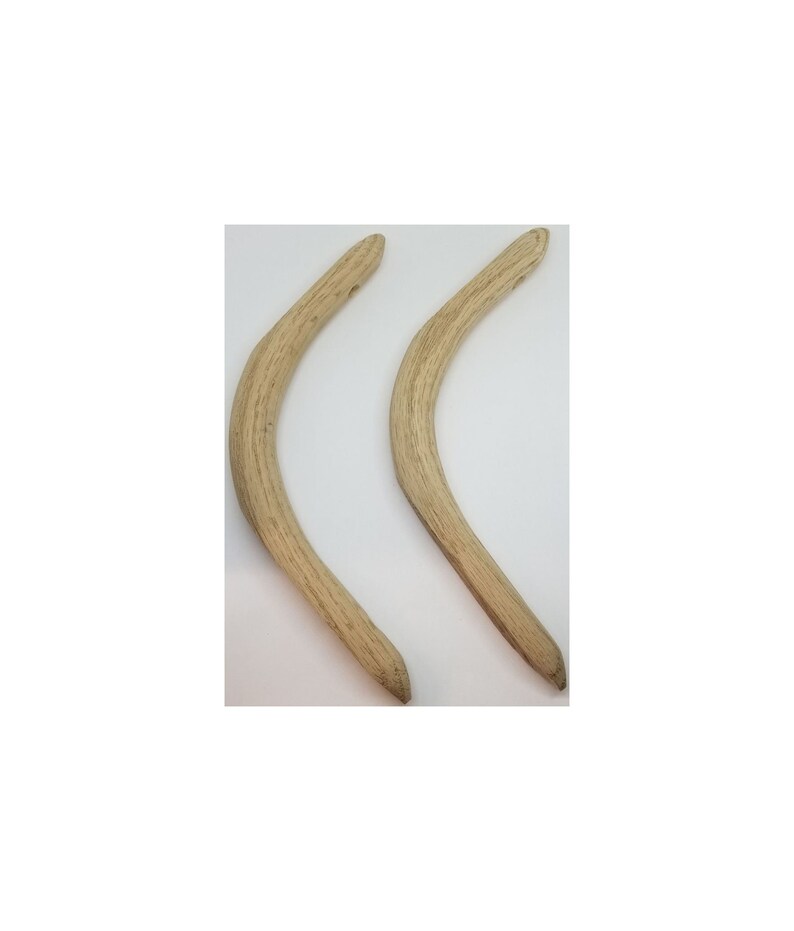 OAK HIP HUGGER Brackets Braces chair seat back side Pair set two