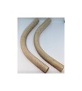Pair (2) Unfinished Bent Oak Chair Bracing Hip Hugger Brackets Braces seat back side