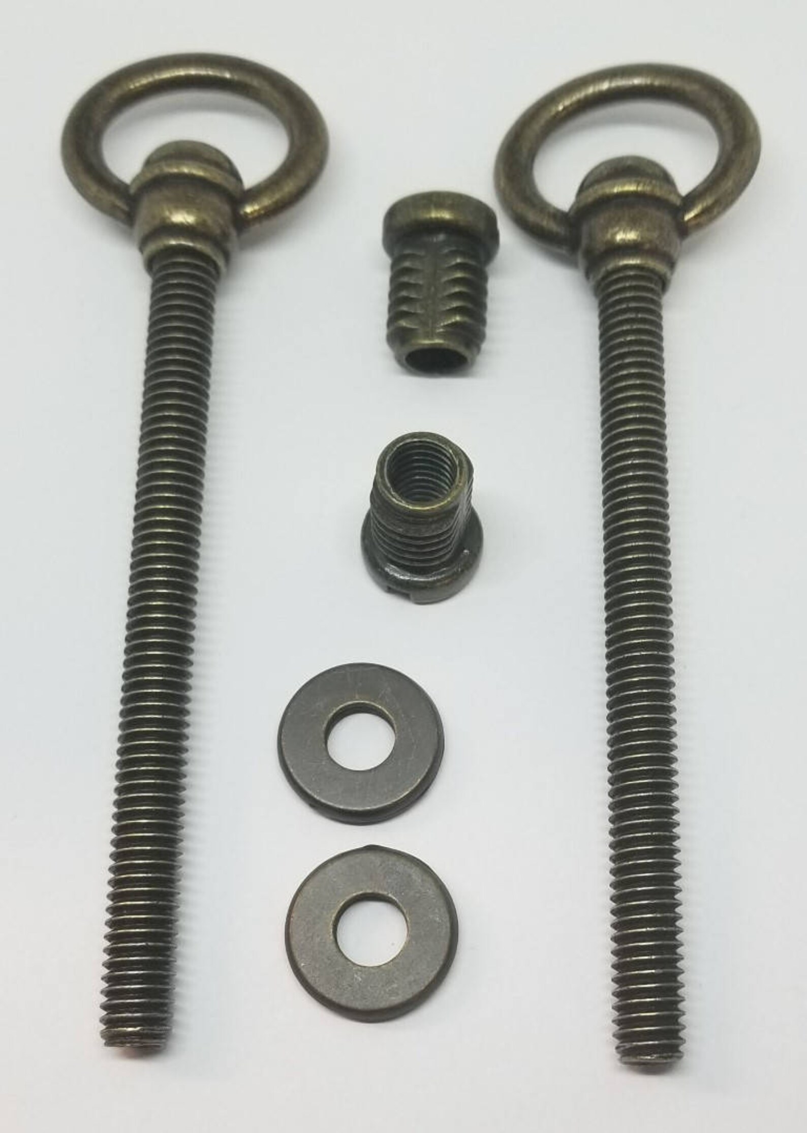 Antique Brass Cheval Mirror Mount Set 1.25 Inch Rod Antique Etsy